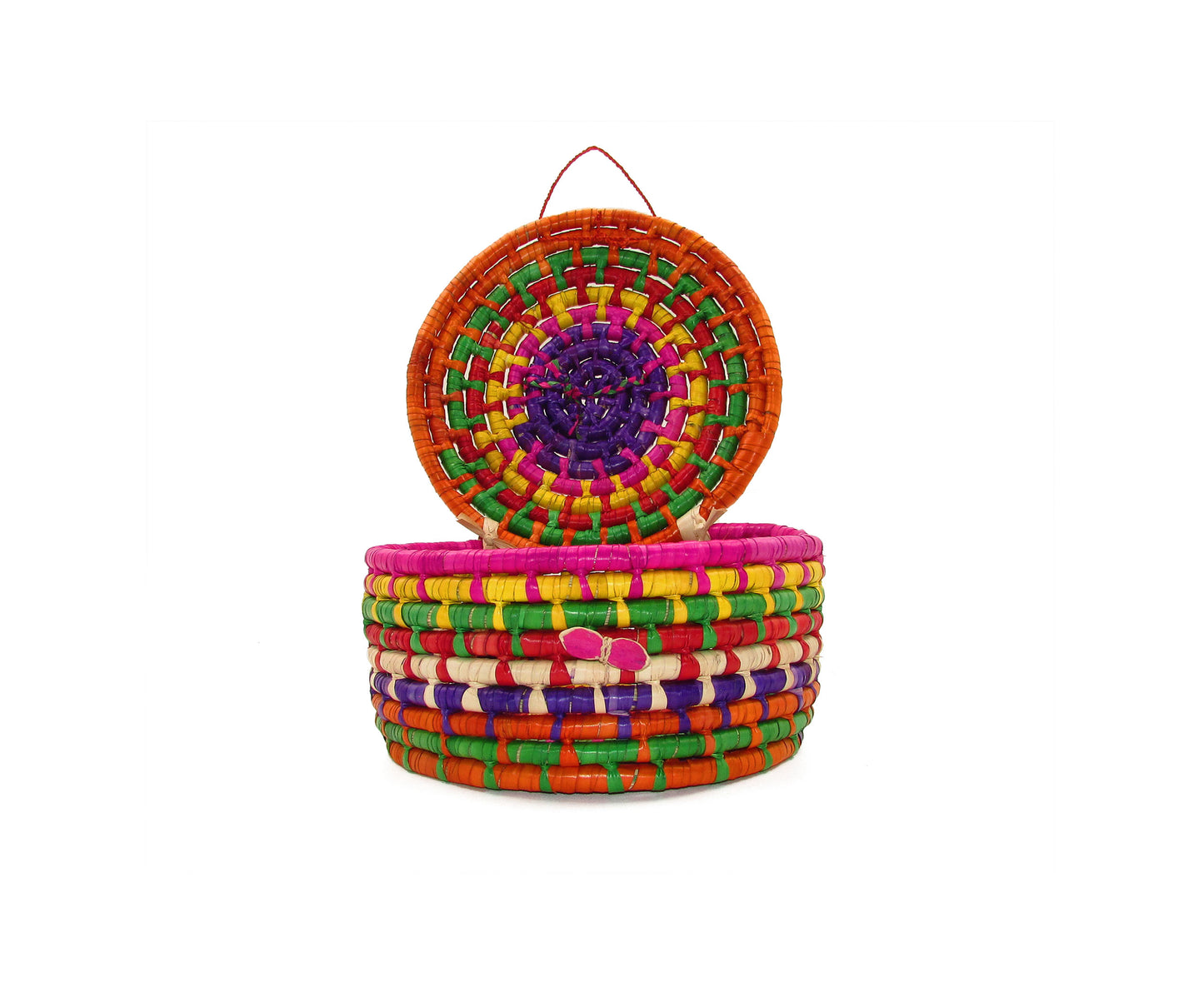COLOR RIGID PALM TORTILLA BASKET