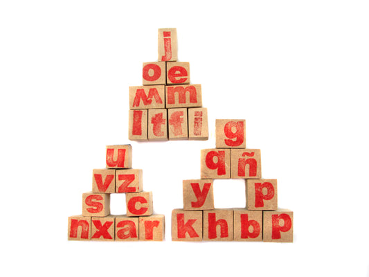 LOWERCASE ALPHABET STAMPS