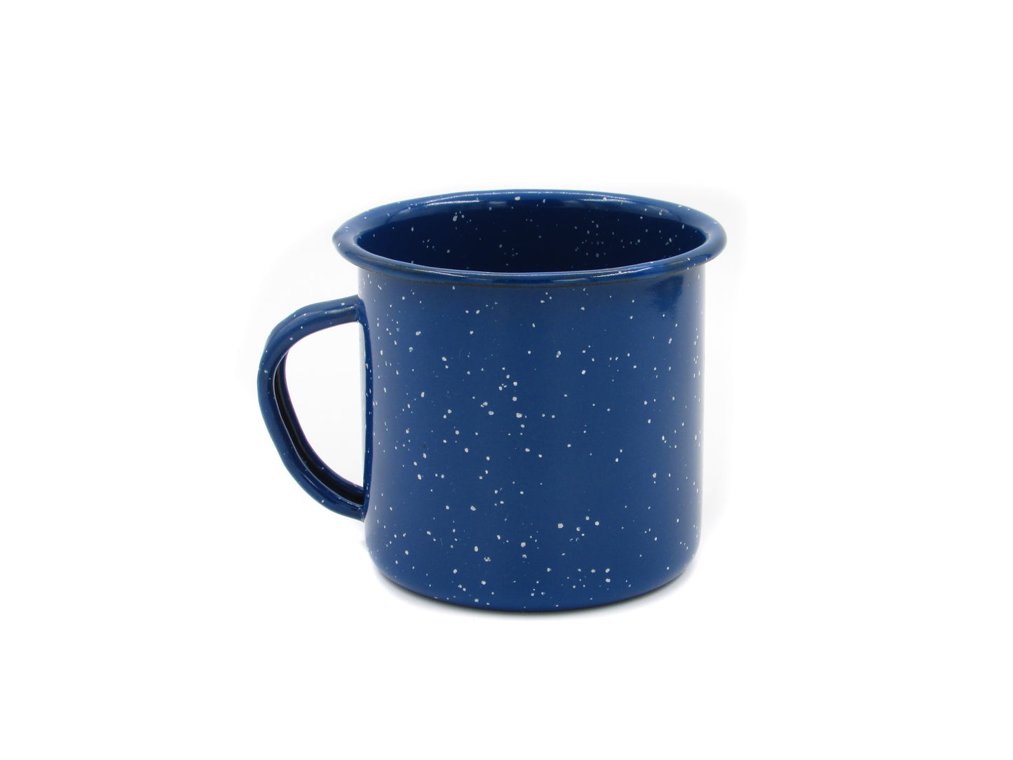 BLUE ENAMEL MUG