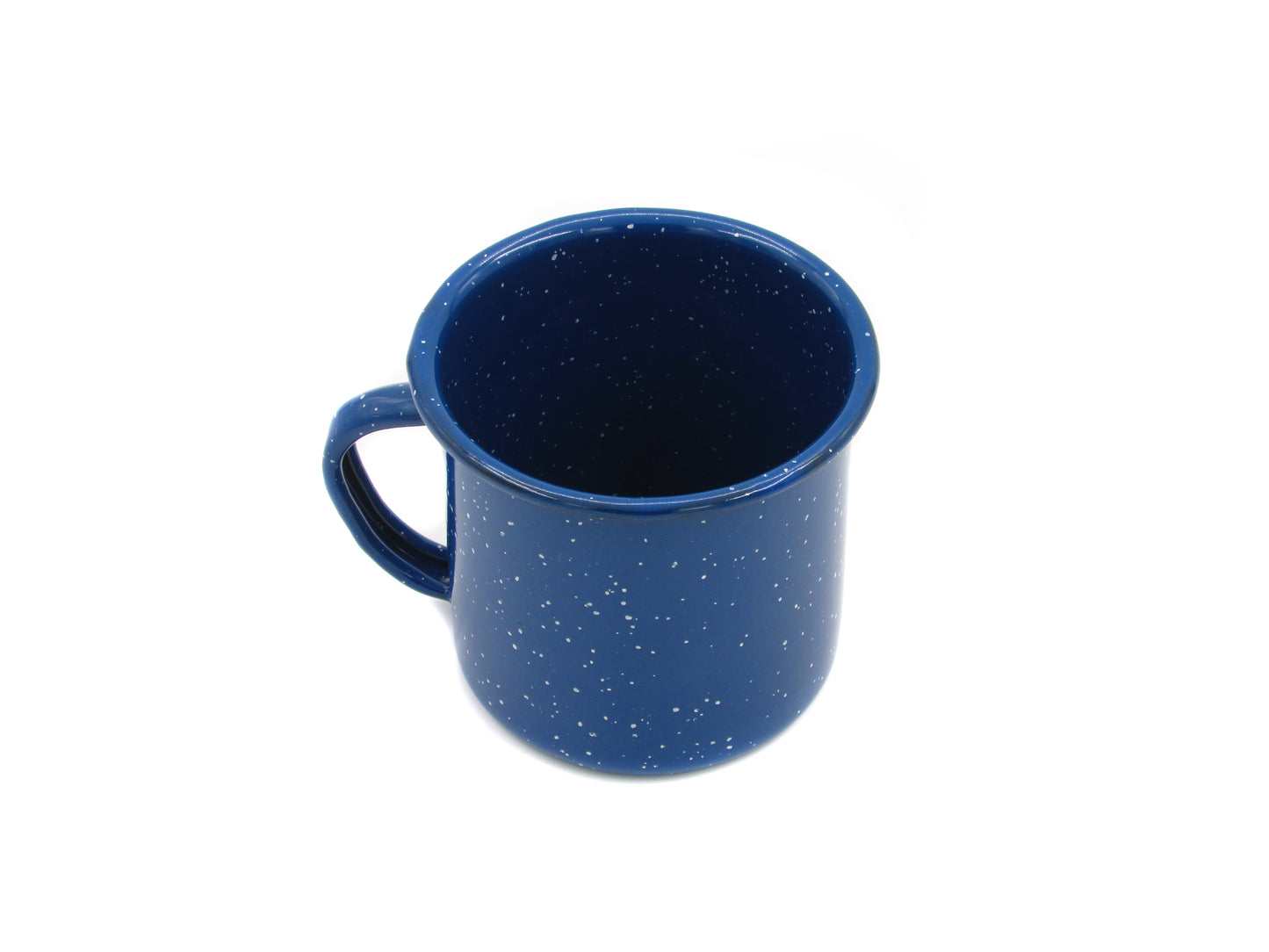 BLUE ENAMEL MUG