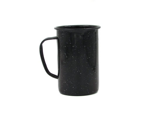 BLACK ENAMEL HIGH CUP