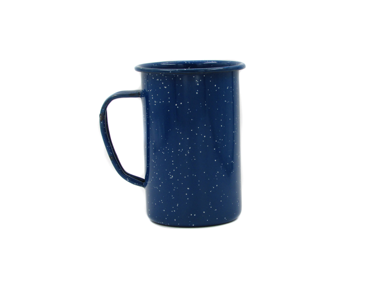 BLUE ENAMEL HIGH CUP